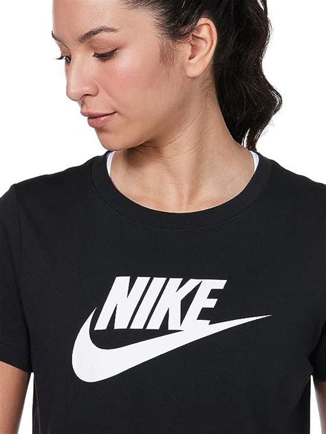 neu nike t-shirt langarm mit etikett schwarz weiß xl|Schwarz Oberteile & T.